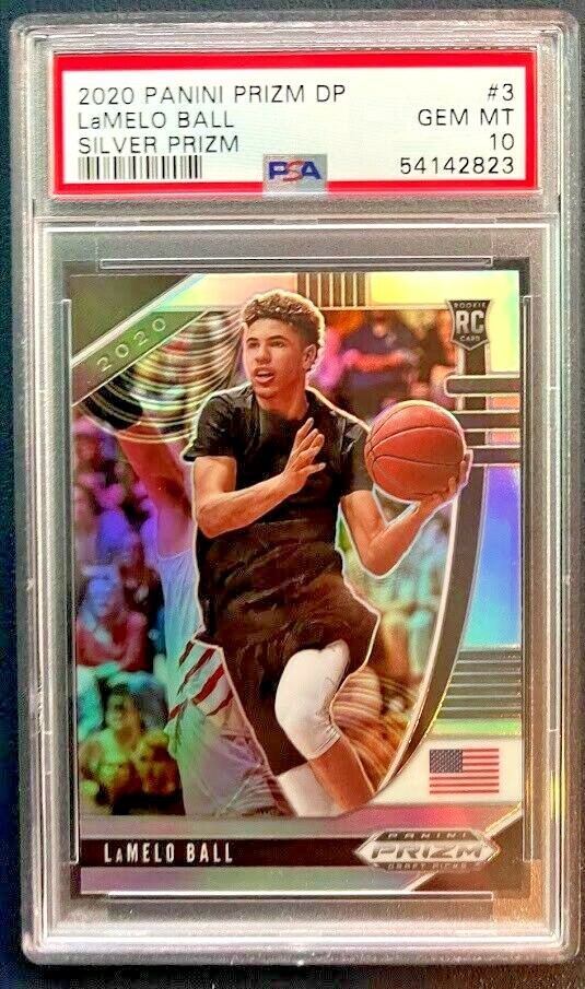 silver prizm lamelo ball
